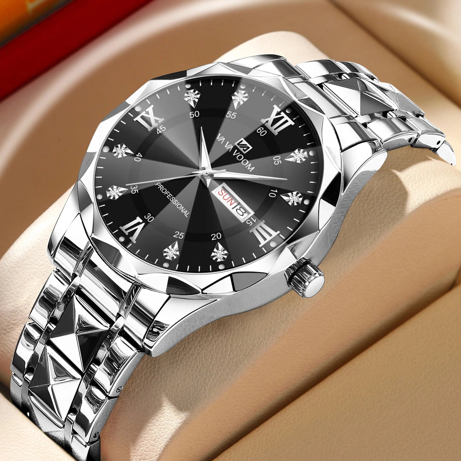 Solura Prestige – Blue-Gold Quartz, Luminous
