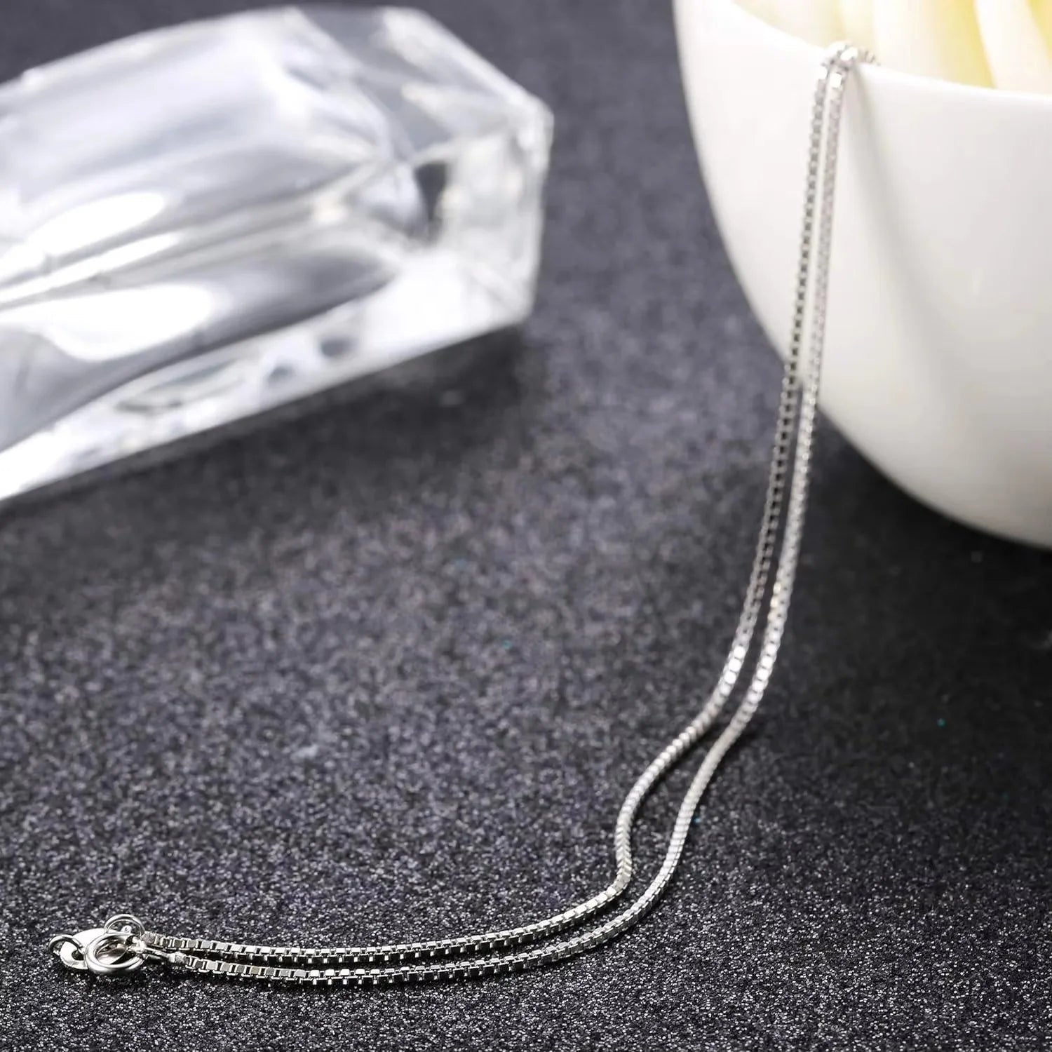Special Offer! 1+1 (Free) 925 Sterling Silver Necklace