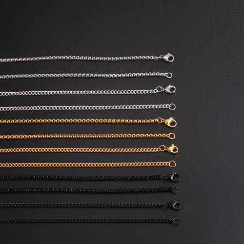 60cm Chain Necklace Stainless Steel